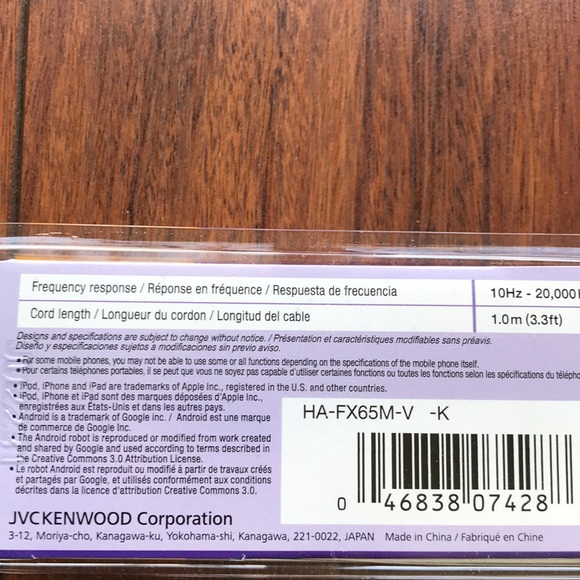 🎧🎧JVC Gumy Plus Stereo Earbuds 🎧🎧 - Picture 6 of 7